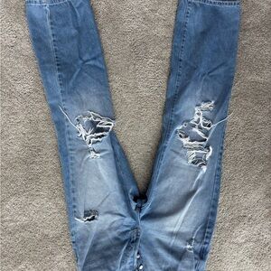 Cello Distressed Blue Jeans